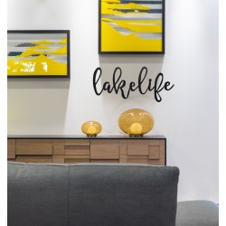  LAKELIFE METAL DUVAR TABLOSU
